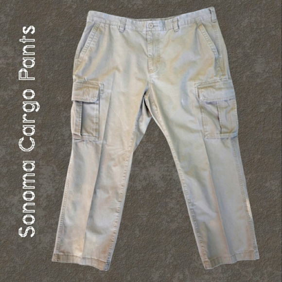 Sonoma Pants Mens Sonoma Tan Cargo Pants Poshmark